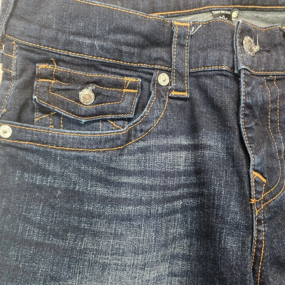 True Religion GENO Relaxed Slim Dark Wash Jeans | Men's @25 Size 30 /31